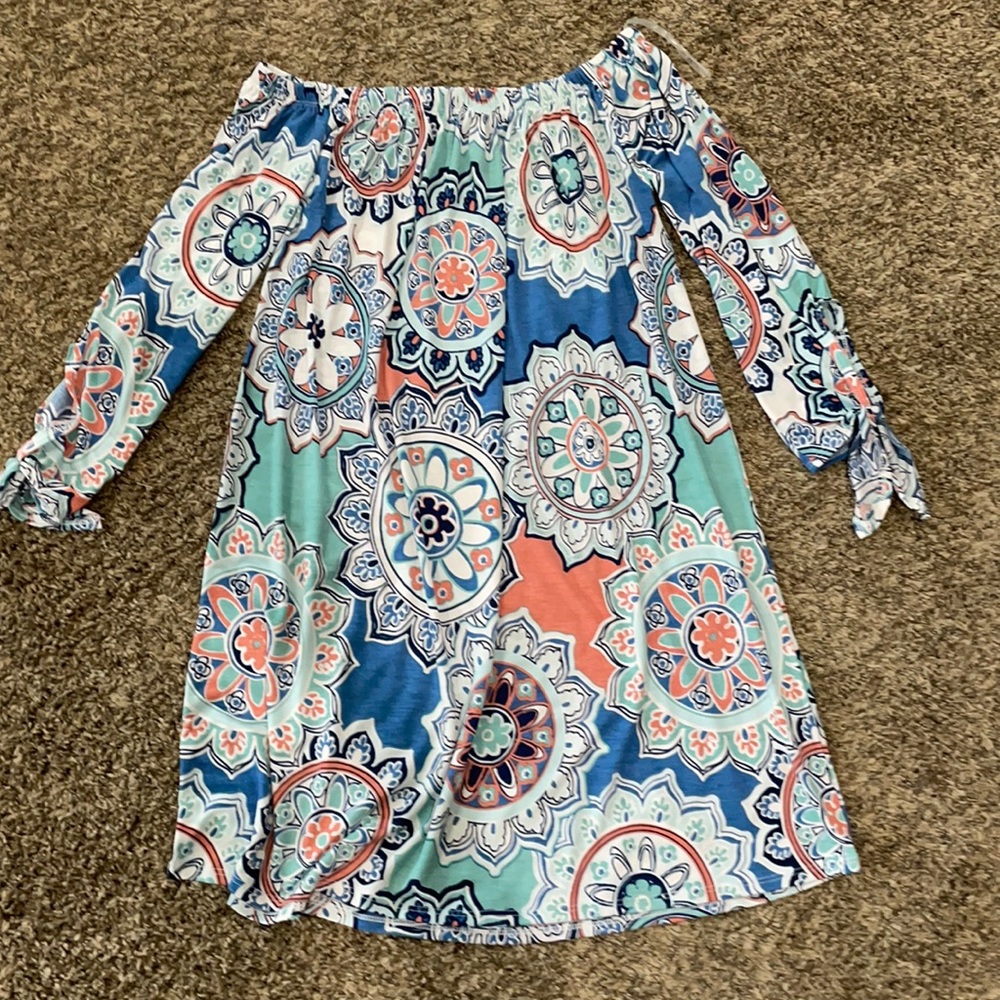 Off the shoulders dress